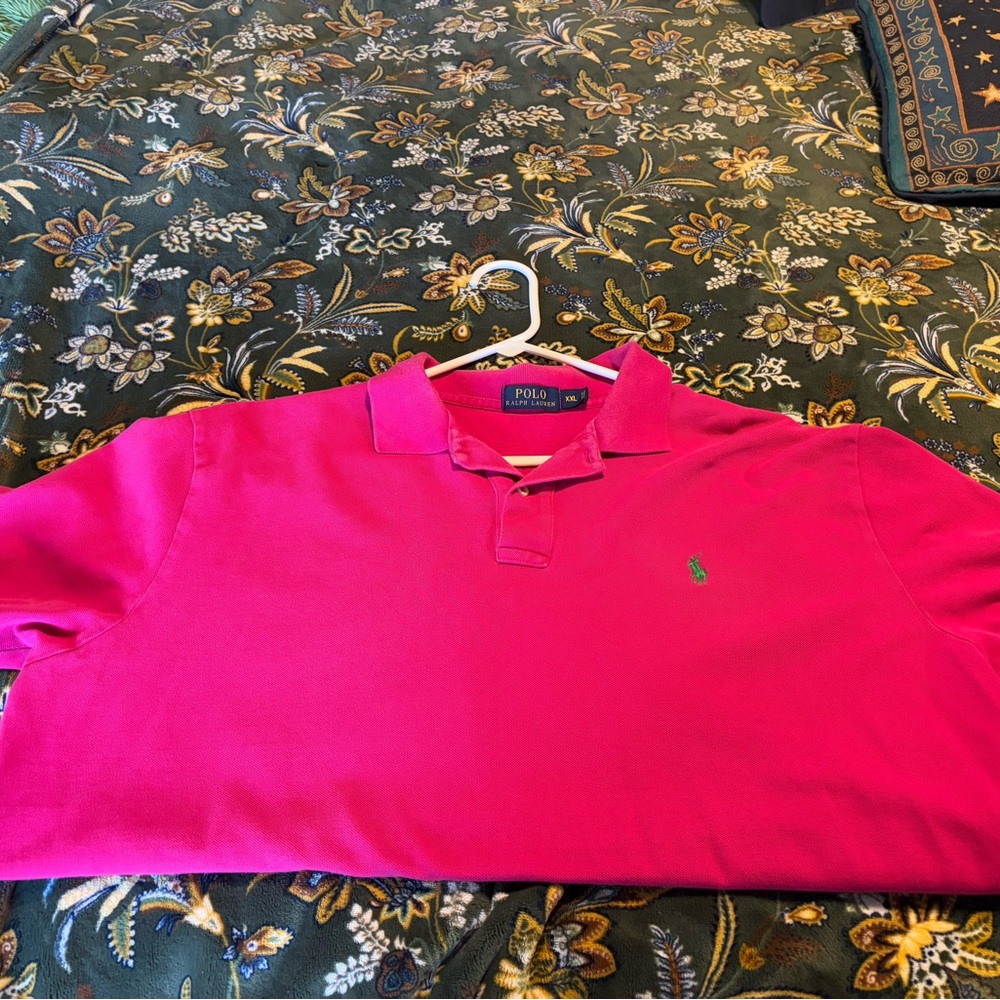 Ralph Lauren Black Label Pink Polo Shirt